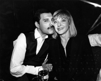 Freddie Mercury and Mary Ausitn